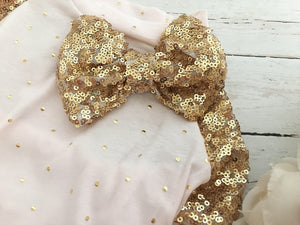 Dog shirt, dress,  Dog clothes, Pink dog shirt with gold detail