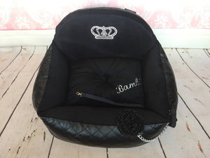 car seat car seat for dogs car seat for cats black car seat car seat for small breed dog, dog bed