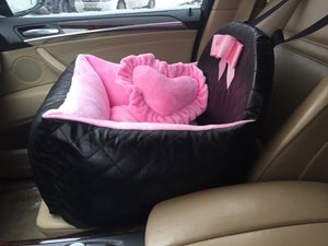 car seat car seat for dogs car seat for cats black car seat car seat for small breed dog, dog bed