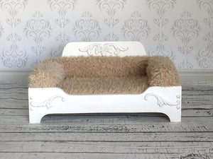 Cat Bed, Dog Bed, Wood Dog Bed, Pet Bed, Small Dog Bed, Pet Furniture, Raised Dog Bed, Handmade, Wood Dog Bed, Painted Pet Bed, Luxury Dog