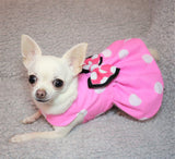 Pretty Little Paws - Handmade Disney Inspired Pink Minnie Mouse Dog Dress