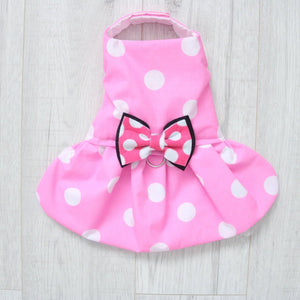 Pretty Little Paws - Handmade Disney Inspired Pink Minnie Mouse Dog Dress