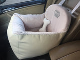 car seat car seat for dogs car seat for cats beige car seat car seat for small breed dog, dog bed